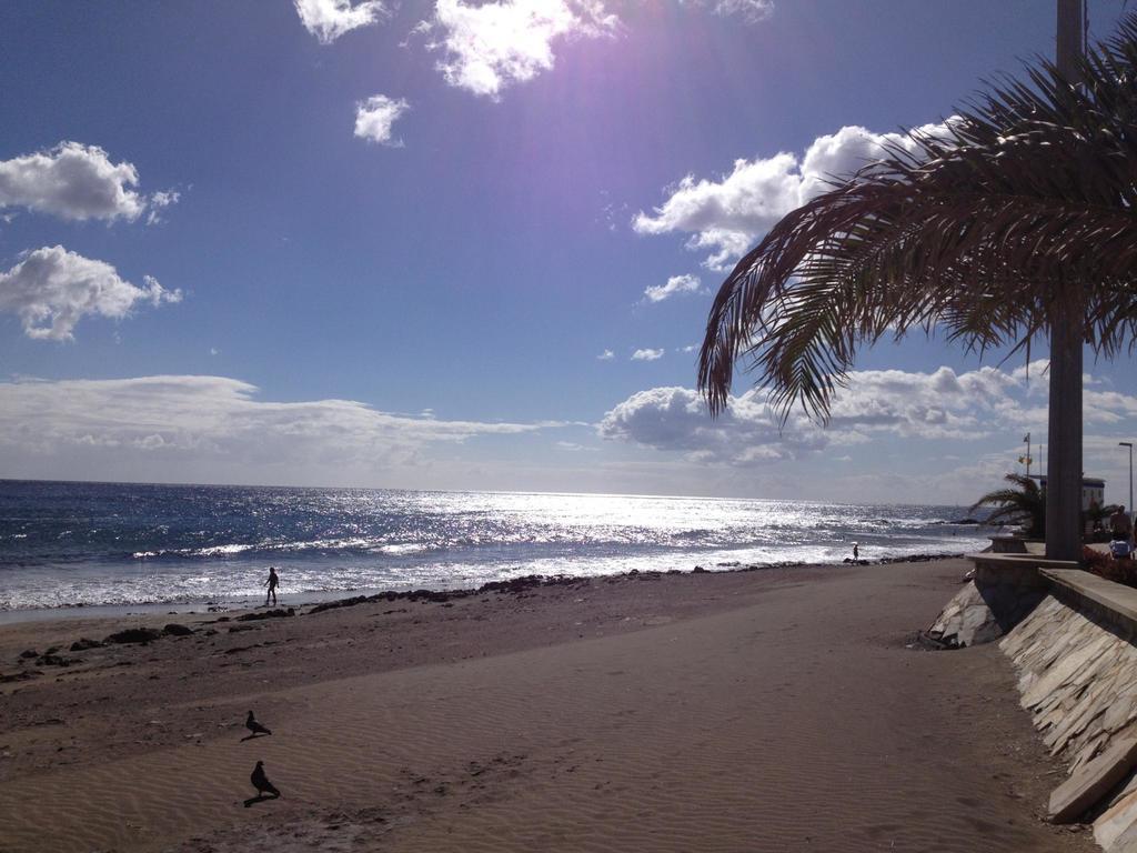 Beachfront Apartment Siesta 21 San Agustin Playa By Villagrancanaria Exterior photo
