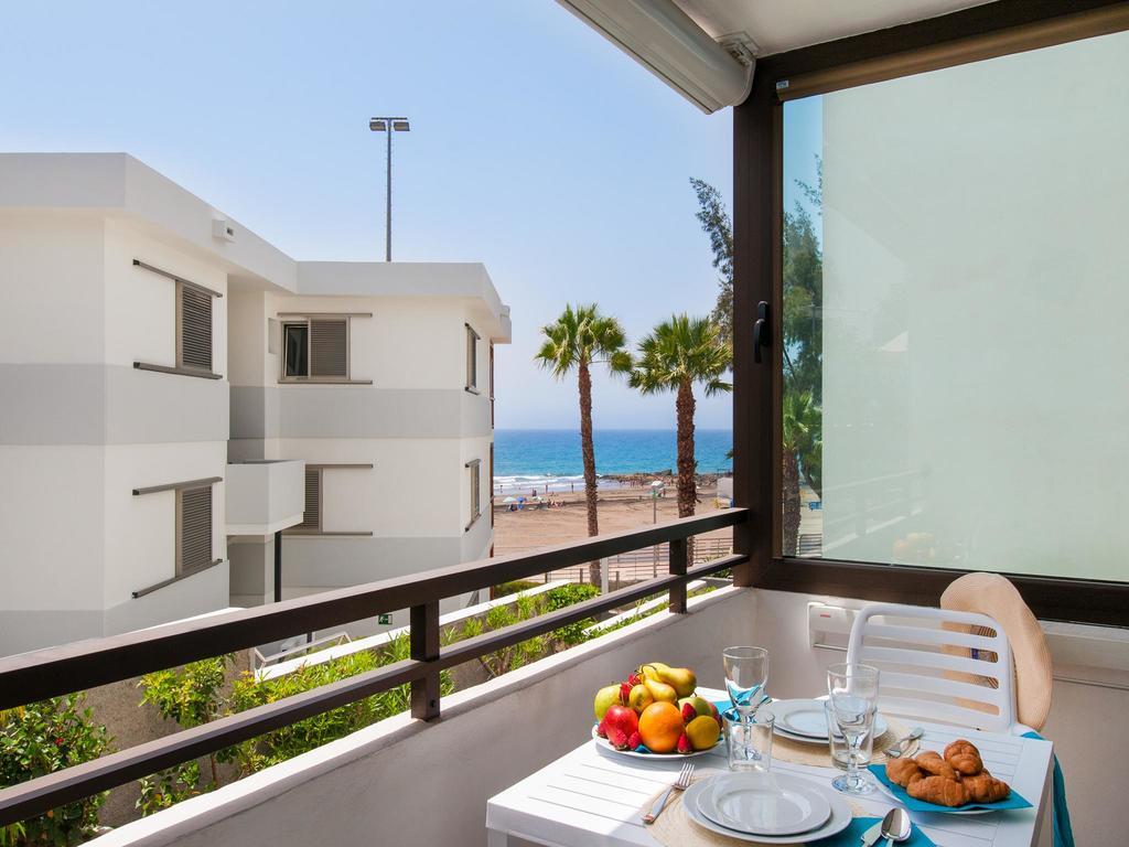 Beachfront Apartment Siesta 21 San Agustin Playa By Villagrancanaria Exterior photo